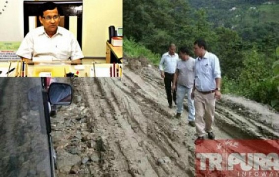 Manik doesn’t allow dynamic Ministers functioning : ‘State's Transportation in peril, NH-44 is in bad shape’ : Minister Badal Chowdhury talks to TIWN Manik doesn’t allow dynamic Ministers functioning : ‘State's Transportation in peril, NH-44 is in bad shape’ : Minister Badal Chowdhury talks to TIWN